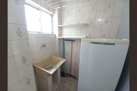 Cozinha  de apartamento para alugar com 1 quarto, 34m² em Itararé, Santos