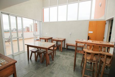 Apartamento à venda com 56m², 1 quarto e 1 vagaÁrea gourmet