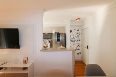 Sala de apartamento à venda com 2 quartos, 67m² em Olímpico, São Caetano do Sul