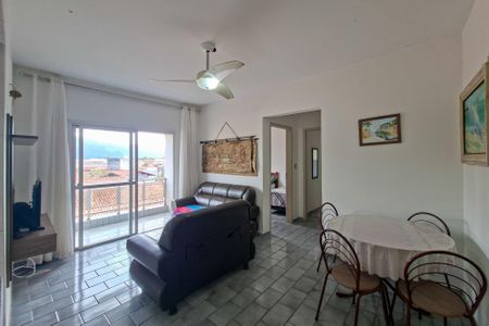 Sala de apartamento para alugar com 2 quartos, 70m² em Jardim Imperador, Praia Grande