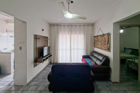 Sala de apartamento para alugar com 2 quartos, 70m² em Jardim Imperador, Praia Grande