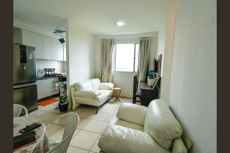 Sala de apartamento à venda com 2 quartos, 50m² em Buritis, Belo Horizonte