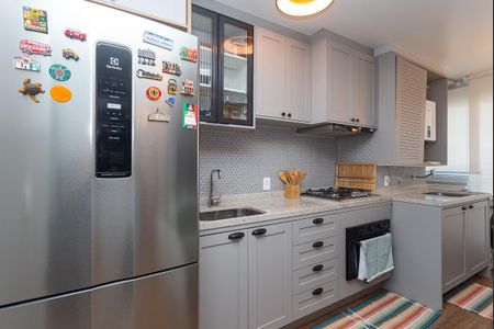 Cozinha Americana de apartamento à venda com 2 quartos, 41m² em Barra Funda, São Paulo