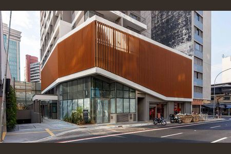 Apartamento para alugar com 36m², 1 quarto e sem vaga Apartamento para alugar com 36m², 1 quarto e sem vagaFachada