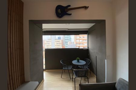 Sala de apartamento para alugar com 1 quarto, 36m² em Consolação, São Paulo