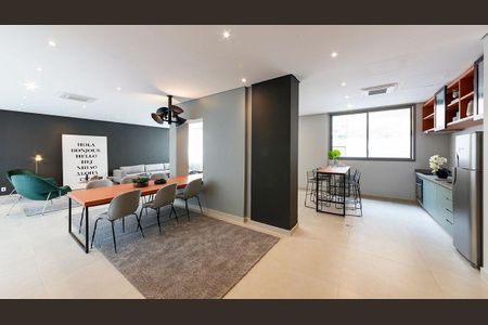 Apartamento para alugar com 36m², 1 quarto e sem vaga Apartamento para alugar com 36m², 1 quarto e sem vagaÁrea comum - Salão de festas