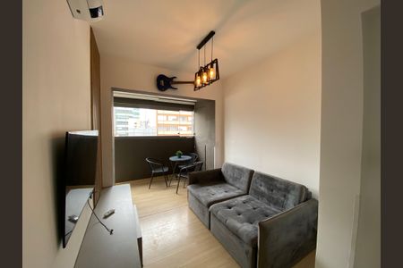 Sala de apartamento para alugar com 1 quarto, 36m² em Consolação, São Paulo