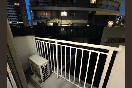 Studio à venda com 27m², 1 quarto e sem vagaVaranda