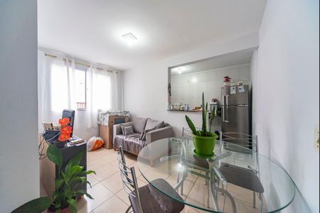 Sala de apartamento à venda com 2 quartos, 44m² em Parque Sao Vicente, Santo André