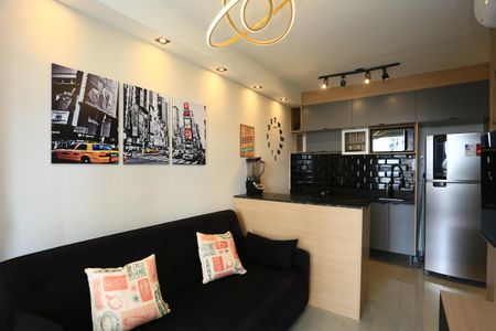 Sala  de apartamento para alugar com 2 quartos, 40m² em Cidade Jardim, São Paulo