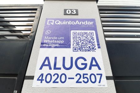 Apartamento para alugar com 28m², 1 quarto e sem vaga Apartamento para alugar com 28m², 1 quarto e sem vagaPlaca