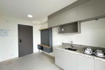 Sala/Cozinha de apartamento para alugar com 1 quarto, 27m² em Vila Dom Pedro Ii, São Paulo