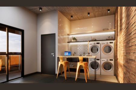 Apartamento para alugar com 27m², 1 quarto e sem vaga Apartamento para alugar com 27m², 1 quarto e sem vagaLavanderia