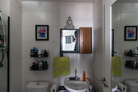 Banheiro da Suíte de apartamento para alugar com 1 quarto, 29m² em Vila Romana, São Paulo