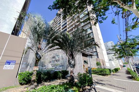 Apartamento para alugar com 29m², 1 quarto e sem vaga Apartamento para alugar com 29m², 1 quarto e sem vagaFachada com Plaquinha