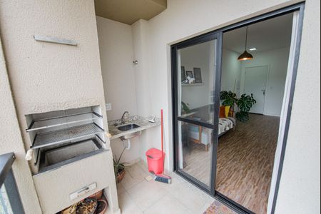 Varanda da Sala de apartamento para alugar com 2 quartos, 65m² em Vila São José, Taubaté