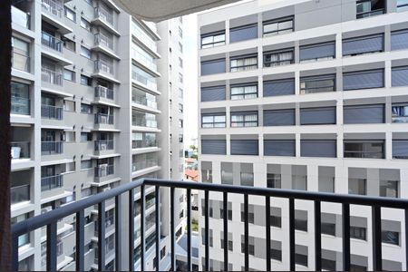 Vista da Sala de apartamento para alugar com 1 quarto, 30m² em Mirandópolis, São Paulo