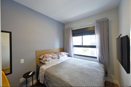 Quarto de apartamento para alugar com 1 quarto, 30m² em Mirandópolis, São Paulo