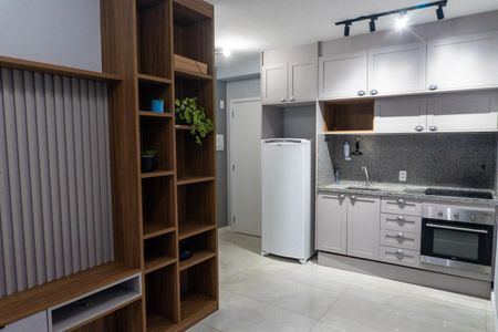 Studio para alugar com 29m², 1 quarto e sem vaga Studio para alugar com 29m², 1 quarto e sem vagaSala/Cozinha