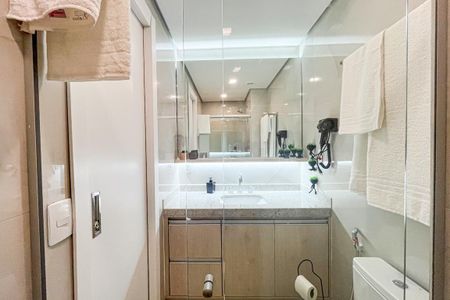 Apartamento para alugar com 25m², 1 quarto e sem vagaBanheiro