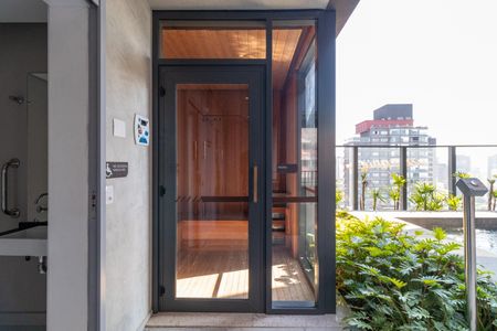 Apartamento para alugar com 25m², 1 quarto e sem vagaSaúna