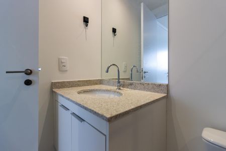 Apartamento para alugar com 26m², 1 quarto e sem vagaBanheiro da Suíte