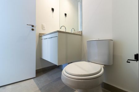 Apartamento para alugar com 26m², 1 quarto e sem vagaBanheiro da Suíte