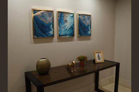 Apartamento para alugar com 65m², 2 quartos e 1 vagaDetalhe hall de entrada