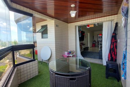 Varanda  de apartamento para alugar com 2 quartos, 93m² em Vila Caiçara, Praia Grande