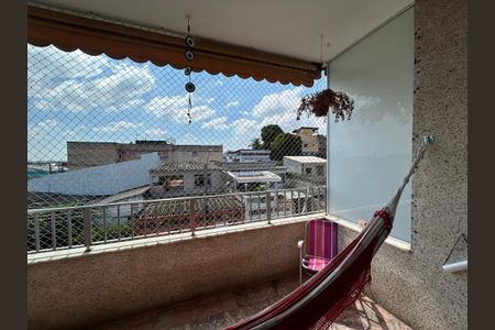 Varanda da Sala de apartamento para alugar com 3 quartos, 90m² em Bento Ribeiro, Rio de Janeiro