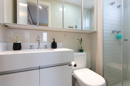 Apartamento à venda com 67m², 1 quarto e 1 vagaBanheiro da Suíte