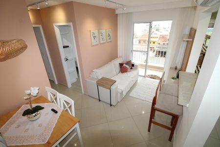 Sala de apartamento para alugar com 2 quartos, 56m² em Vila Industrial, São José dos Campos
