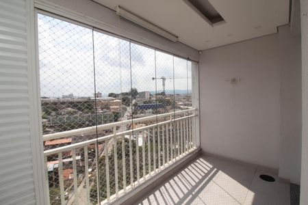 Varanda da Sala de apartamento à venda com 2 quartos, 62m² em Vila Leonor, Guarulhos