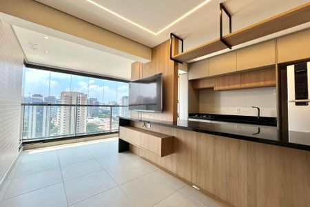 Sala de apartamento para alugar com 2 quartos, 68m² em Vila Clementino, São Paulo