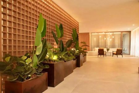 Apartamento para alugar com 68m², 2 quartos e 1 vagaHall social