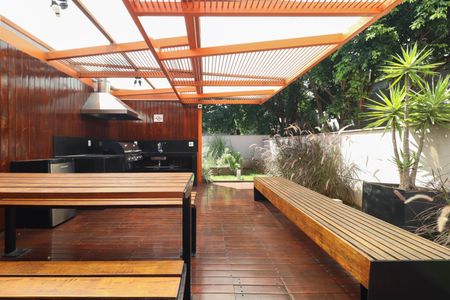 Studio à venda com 56m², 2 quartos e 1 vagaChurrasqueira