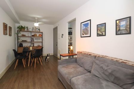 Studio à venda com 56m², 2 quartos e 1 vagaSala