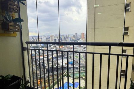 Varanda da Sala de apartamento à venda com 2 quartos, 52m² em Jardim Olavo Bilac, São Bernardo do Campo