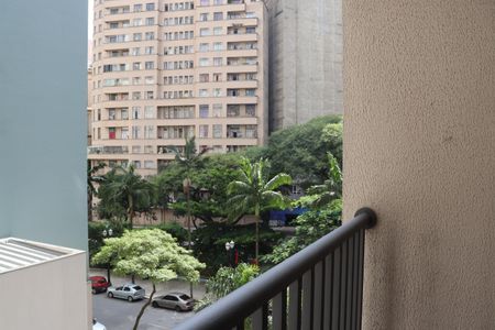 Apartamento para alugar com 29m², 1 quarto e sem vagaVaranda