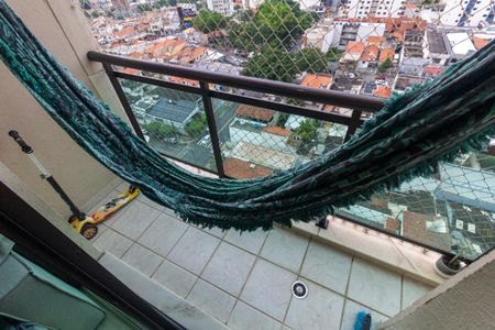 Varanda de apartamento à venda com 2 quartos, 60m² em Chácara Santo Antônio (zona Leste), São Paulo