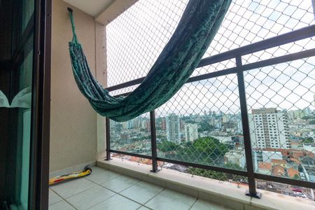 Varanda de apartamento à venda com 2 quartos, 60m² em Chácara Santo Antônio (zona Leste), São Paulo