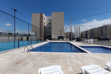 Apartamento para alugar com 44m², 2 quartos e 2 vagas Apartamento para alugar com 44m², 2 quartos e 2 vagasÁrea comum - Piscina
