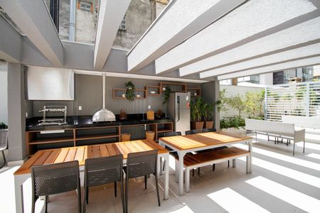 Studio à venda com 25m², 1 quarto e sem vagaÁrea Comum - Churrasqueira