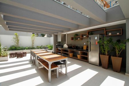 Studio à venda com 25m², 1 quarto e sem vagaÁrea Comum - Churrasqueira