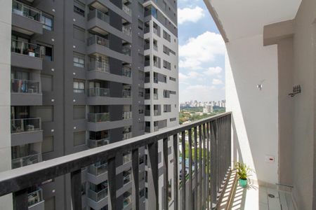 Studio à venda com 25m², 1 quarto e sem vagaVaranda e Vista