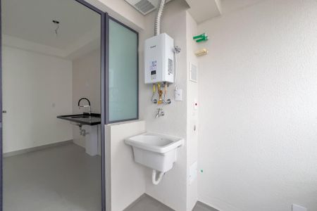 Apartamento para alugar com 40m², 1 quarto e sem vaga Apartamento para alugar com 40m², 1 quarto e sem vagaCozinha e área de serviço