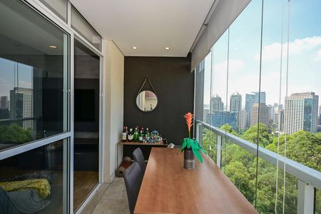 Apartamento à venda com 35m², 1 quarto e 1 vagaVaranda