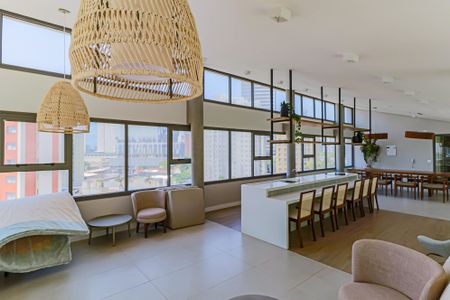 Apartamento para alugar com 26m², 1 quarto e sem vagaÁrea comum - Salão de festas