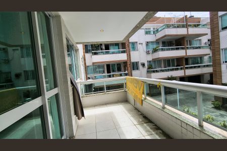 Varanda  de apartamento à venda com 3 quartos, 80m² em Recreio dos Bandeirantes, Rio de Janeiro