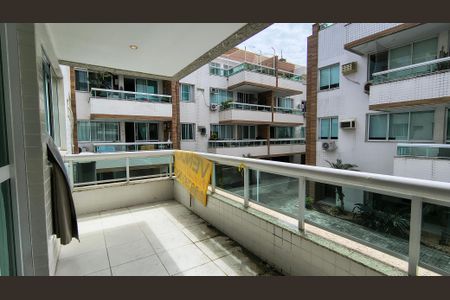 Varanda  de apartamento à venda com 3 quartos, 80m² em Recreio dos Bandeirantes, Rio de Janeiro